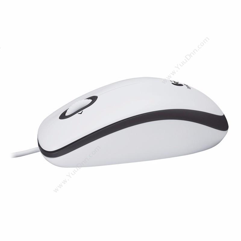 罗技 LogiM100R-白色键盘鼠标