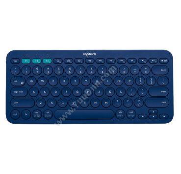 罗技 Logi多设备蓝牙K380(蓝)键盘鼠标