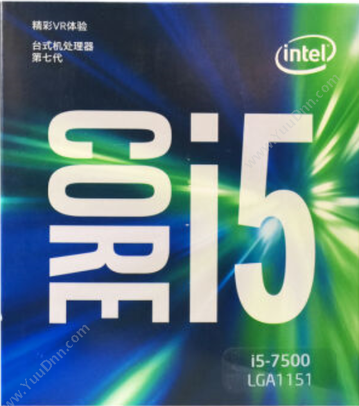 英特尔 Intel 酷睿四核i5-7500盒装处理器 CPU