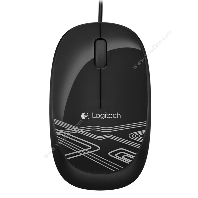 罗技 LogiM105有线炫酷黑键盘鼠标