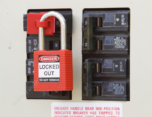 贝迪 Brady 600V卡箍式断路器锁1/包65397/Y67613 工业锁具