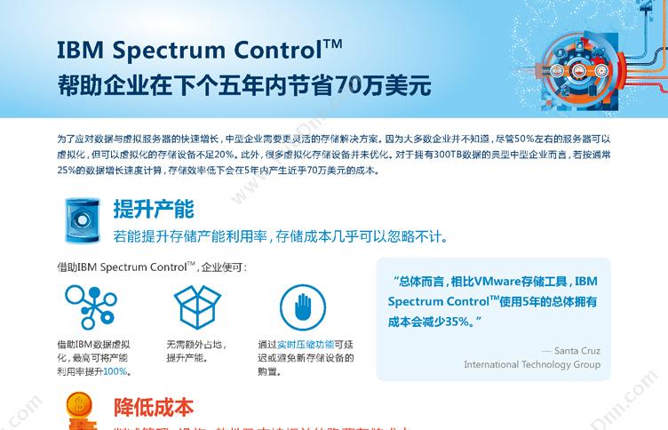 IBM SpectrumControl 软件定义存储