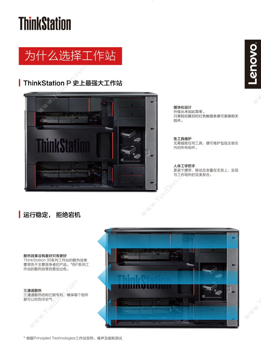 联想 Lenovo WorkstationP91030B8A025CW  台式工作站