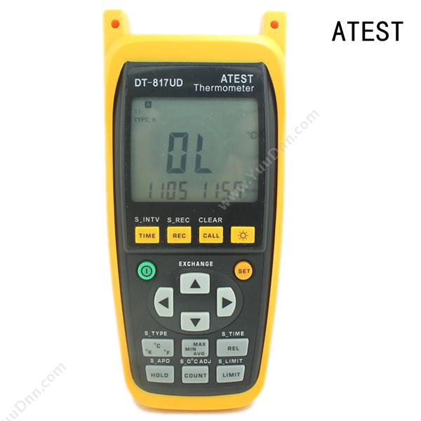 AtestDT-817UD(单通道带记录)9999组数据温度检测仪