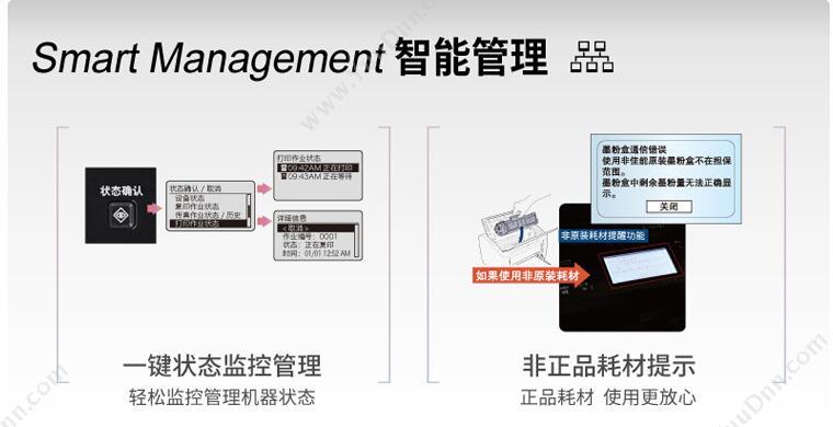 佳能 Canon imageCLASS MF243d (黑白) A4 打印/复印/扫描 A4黑白激光多功能一体机