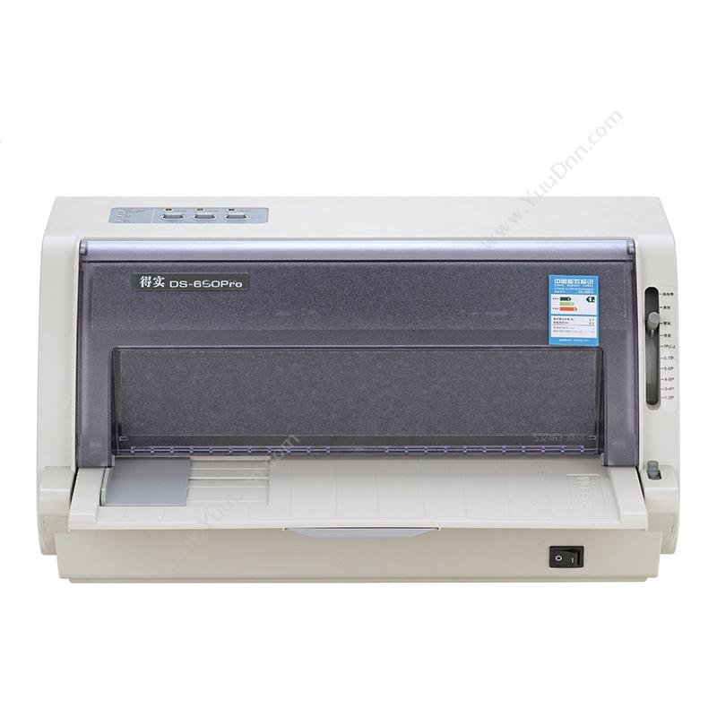 得实 Dascom DS-650PRO 平推式票据打印机（三年保修） 24针82列 商用级标签机