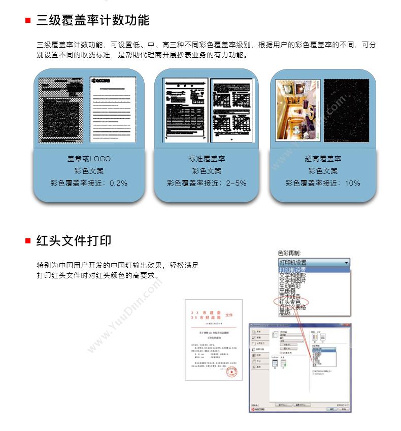 京瓷 Kyocera M5521cdn 彩色 A4   彩色双面网络打印/复印/扫描/传真激光打印一体机 A4彩色激光多功能一体机