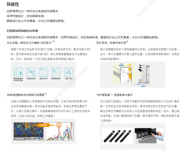 佳能 Canon iR-ADV 4535 (黑白)中速数码复印机+鞍式装订组件+双纸盒组件-AN1 A3 （白） 黑白中速数码复合机