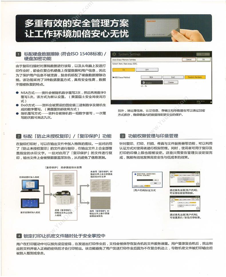 理光 Ricoh MP 7503SP （黑）复印机 A3幅面 黑白高速数码复合机