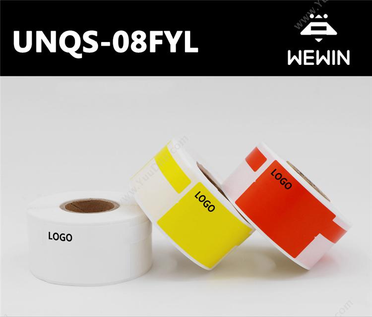 伟文 Wewin UNQS-08FYL-200 （（黄））打印标签 线缆标签