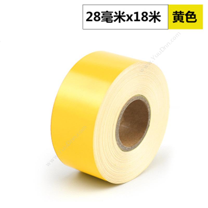 侨兴 QiaoxingBC-2818 机架标签 28mm*18m （黄）线缆标签
