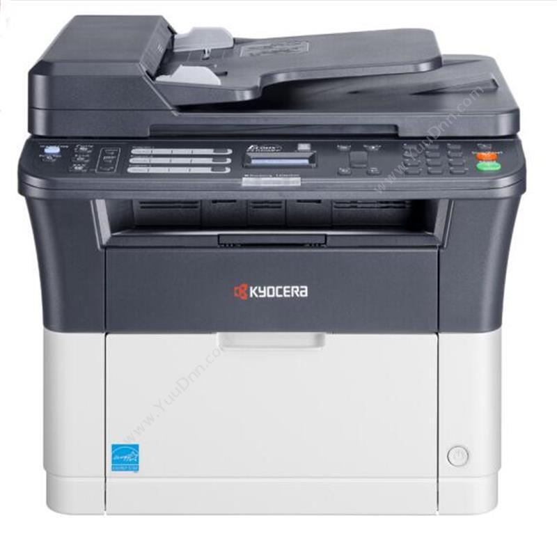 京瓷 KyoceraFS-1120MFP (黑白)激光打印/复印/扫描/传真，自动双面，有线网络 A4幅面 (黑白) 纸箱 打印/复印/扫描/传真，A4幅面，自动双面，有线网络A4黑白激光打印机
