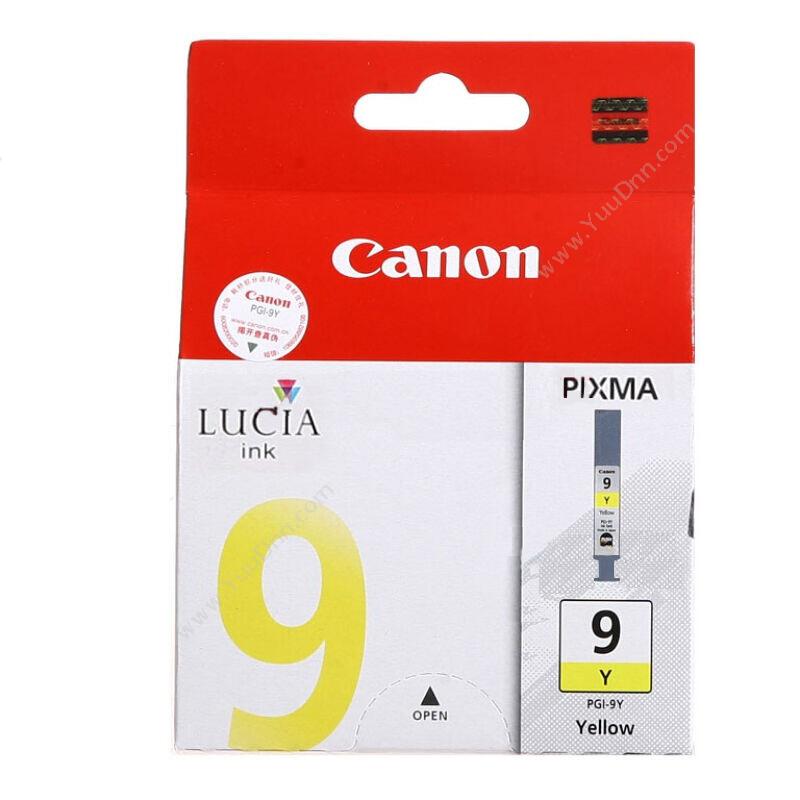 佳能 CanonPGI-9Y  14ml（黄）（适用 Pro9500/Pro9500mark II 、iX7000/mX7600）墨盒