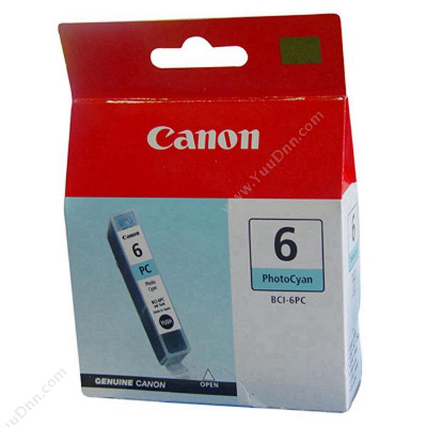 佳能 CanonCLI-6PC  13mL  照片（青）（适用 S800/S900/S820D/S830D/i950/i9100/i905D/i990/i9950/PIXmA iP6000D/PIXmA iP8500)墨盒