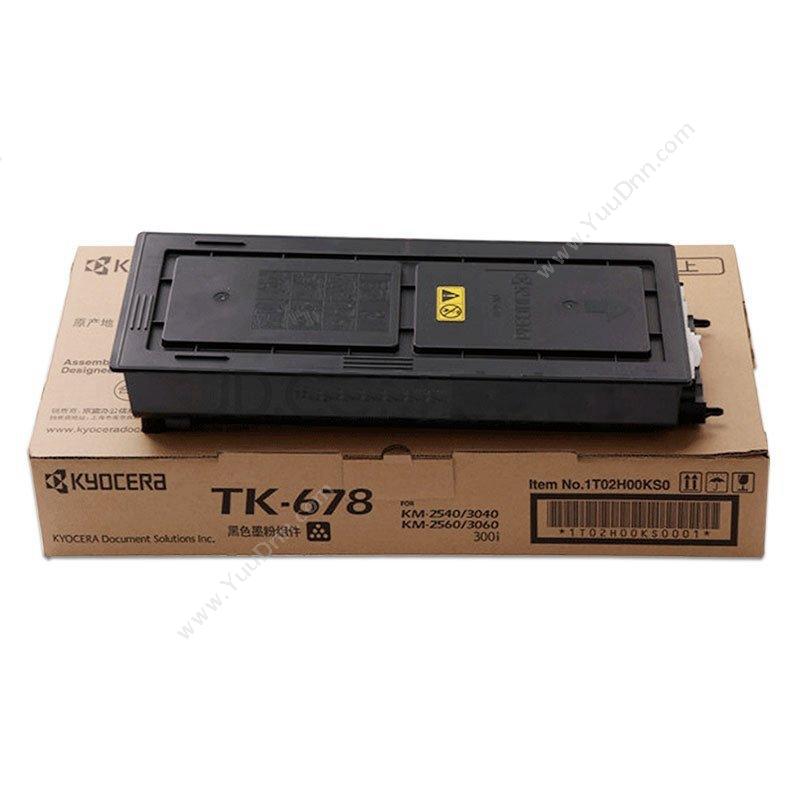 京瓷 KyoceraTK-678 墨粉 21000张（黑）墨盒