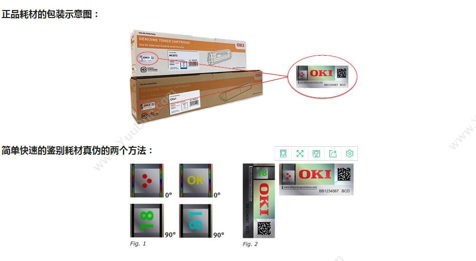 日冲 OKI C5600系列 墨粉 5000页 品（红）（适用C5600/5900） 墨粉/墨粉盒