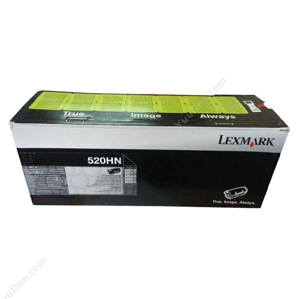 利盟 Lexmark 52D3H0E 墨粉 25000页（黑）（适用 mS710、mS711、mS810、mS811、mS812、mX710、mX711、mX810、mX811、mX812） 墨粉/墨粉盒