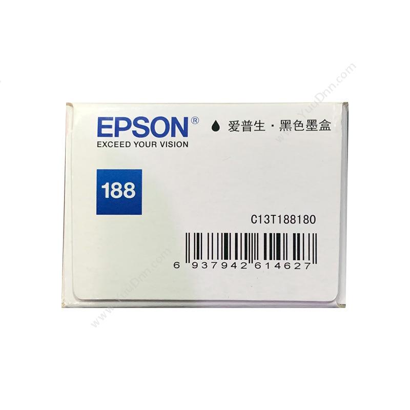 爱普生 EpsonT188180  2200页（黑）（适用 Epson WF-7621/A3+）墨盒