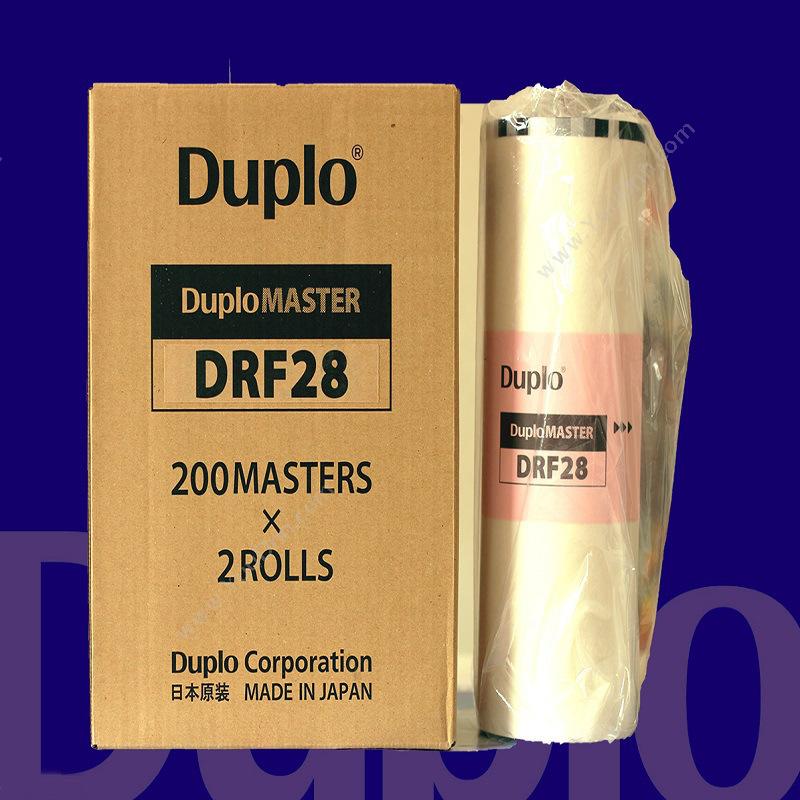 迪普乐 Duplo DRF28 版纸 100m*2卷/5盒/箱 油墨