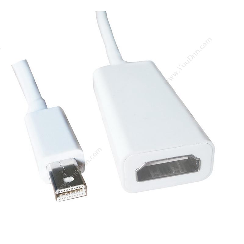 酷比客 L-CubicLCCPMDPHDMIWH Mini Display Port转HDMI/0.2M （白） 用于苹果笔记本MacBook Air/Pro连接电视机 显示器 投影仪扩展配件