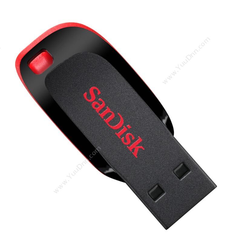 闪迪 SandiskSDCZ50-016G-Z35 酷刃 USB2.0  16G 黑（红）U盘