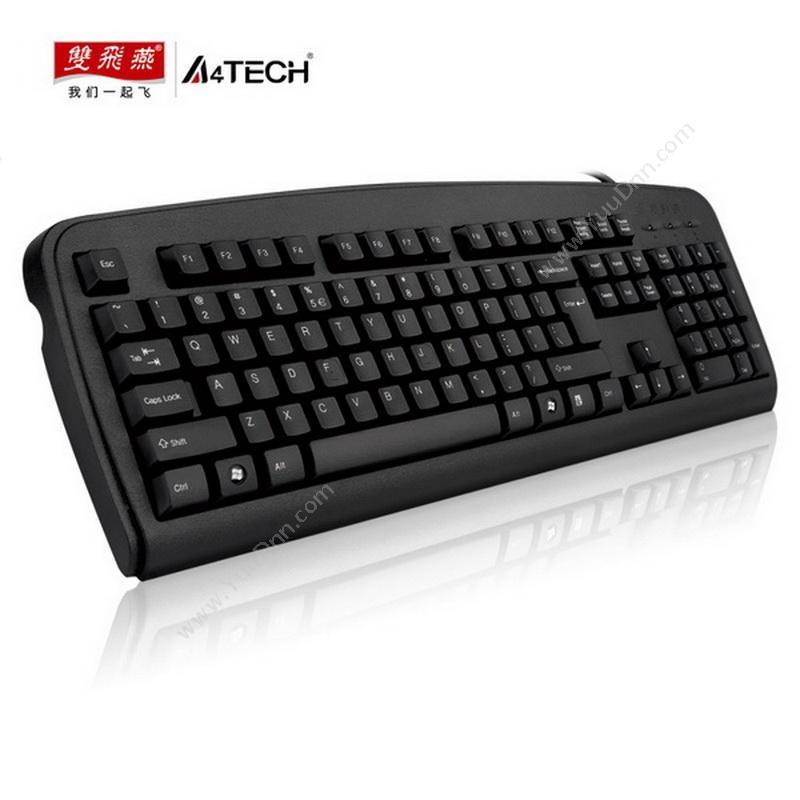 双飞燕KB-8 PS2 键盘（黑）键盘鼠标