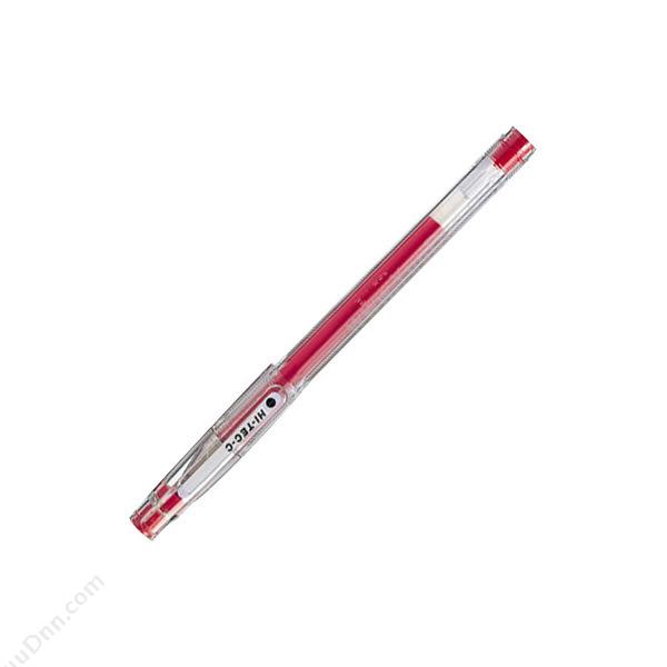 百乐 Pilot 0.3超细钢珠笔BLLH20C3-R-CHN（红）（12支/盒） 插盖式中性笔