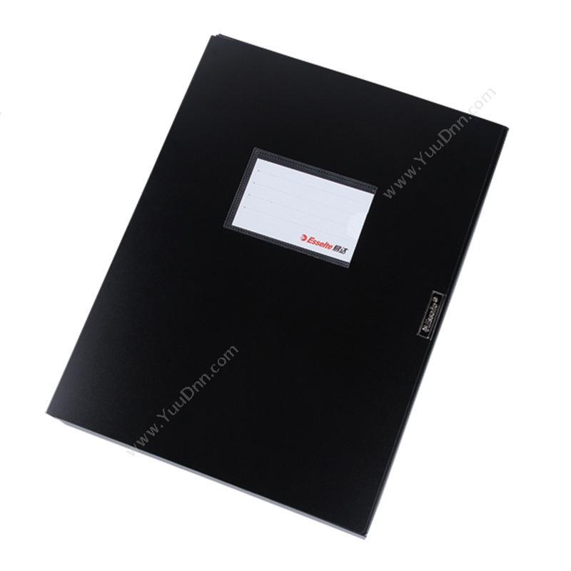 易达 Esselte847127 档案盒 A4 2寸 （黑）PP档案盒