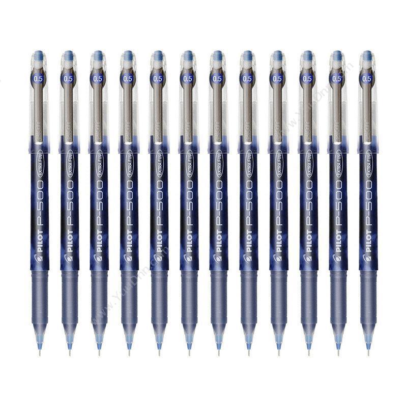 百乐 Pilot0.5 啫喱笔 BL-P50-L （蓝）插盖式中性笔