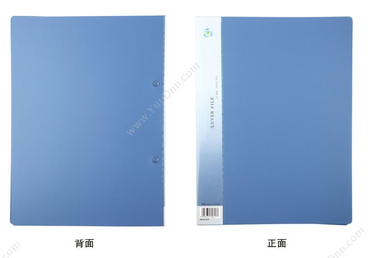 齐心 Comix AB151A-W 超坚固双强力夹 A4 25mm背宽 （黑） 轻便夹