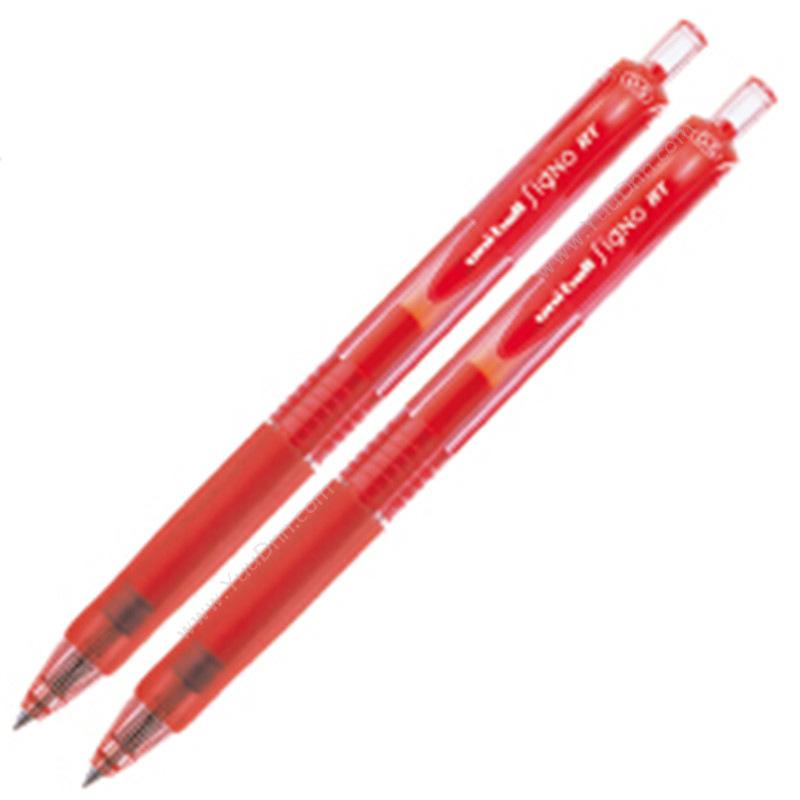 三菱 Mitsubishi按掣嗜喱笔UMN-105  （（红）   12支/72合/件）按压式中性笔