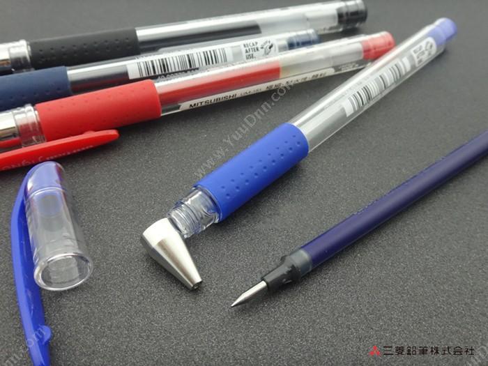 三菱 Mitsubishi UM-151 极细嗜喱笔 0.38 （黑） 10支/盒 插盖式中性笔