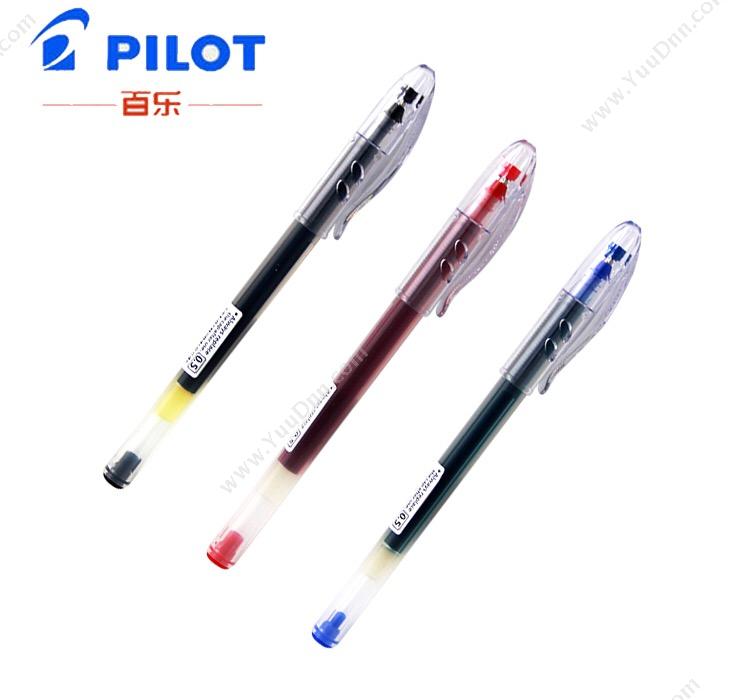 百乐 Pilot BL-SG-5-L 啫喱笔 0.5MM （蓝）   （（蓝），12支/盒） 插盖式中性笔