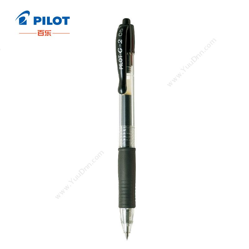 百乐 PilotBL-G2-5-B 啫喱笔系列 0.5MM （黑） 12支/盒按压式中性笔