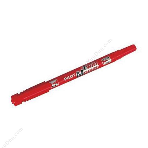 百乐 PilotSCA-TM-R 油性双头万用笔 红双头记号笔