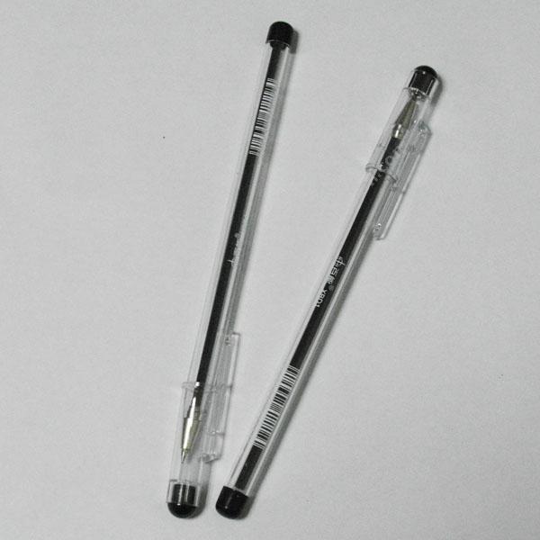 百能 Bensia 插盖式圆珠笔 0.5 （黑） 插盖式中性笔