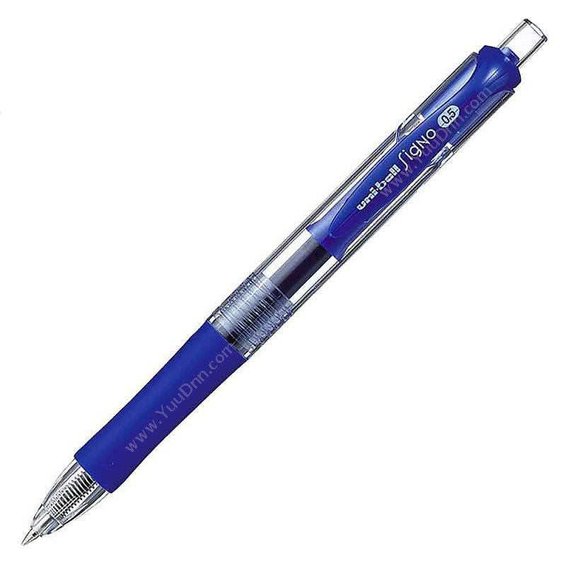 三菱 MitsubishiUMN-152 水笔/啫哩笔 0.5 （蓝） 笔芯UMR-85按压式中性笔
