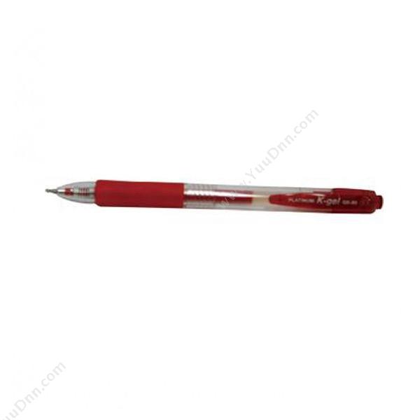 白金 PlatinumGK-50    （红）   （10支/盒）按压式中性笔