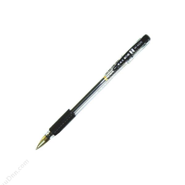 万能通 WNT W-406 中性笔 0.5MM （黑） 插盖式中性笔