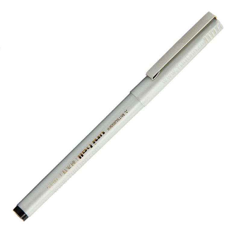三菱 MitsubishiUB-125 “优丽”走珠笔 0.2mm （黑）  12支/盒插盖式中性笔
