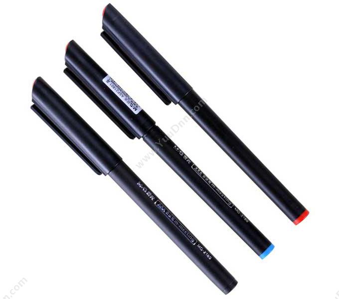 晨光 M&G MG2180 插盖式会议用笔 0.5 （黑） 12支/盒 插盖式中性笔
