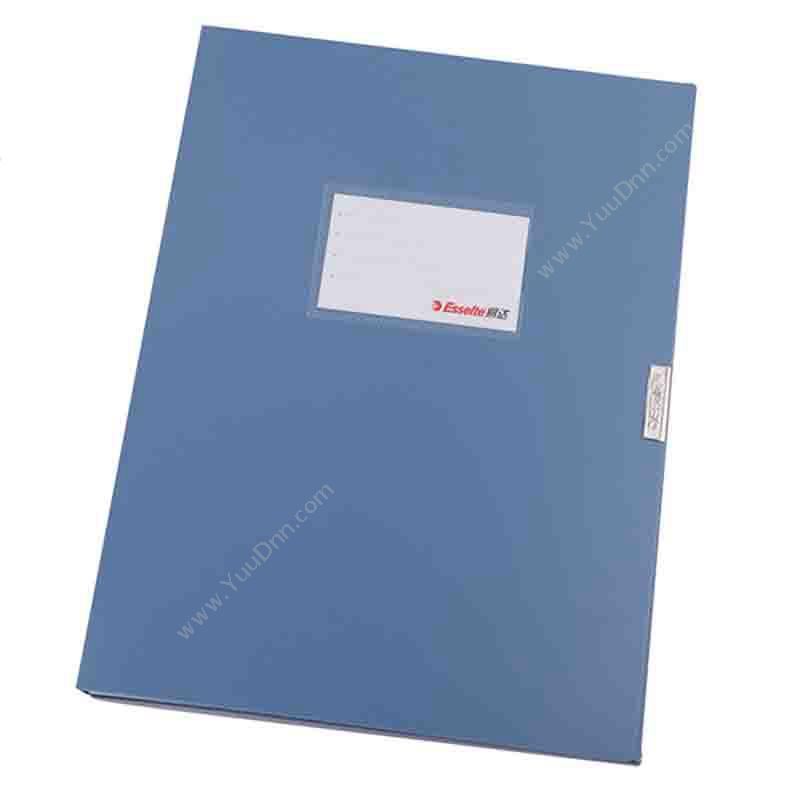 易达 Esselte 847205 档案盒 A4 1.5寸 （蓝） PP档案盒