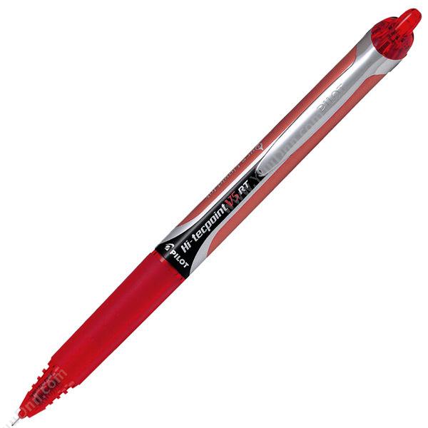 百乐 Pilot0.5mm走珠笔BX-RT-V5-R（（红））12支/盒按压式中性笔