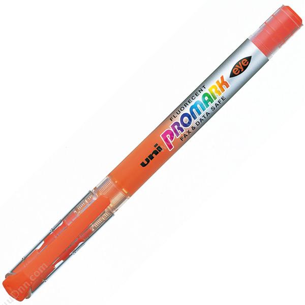三菱 MitsubishiUSP-105透视荧光笔（橙色，12支/盒）单头荧光笔