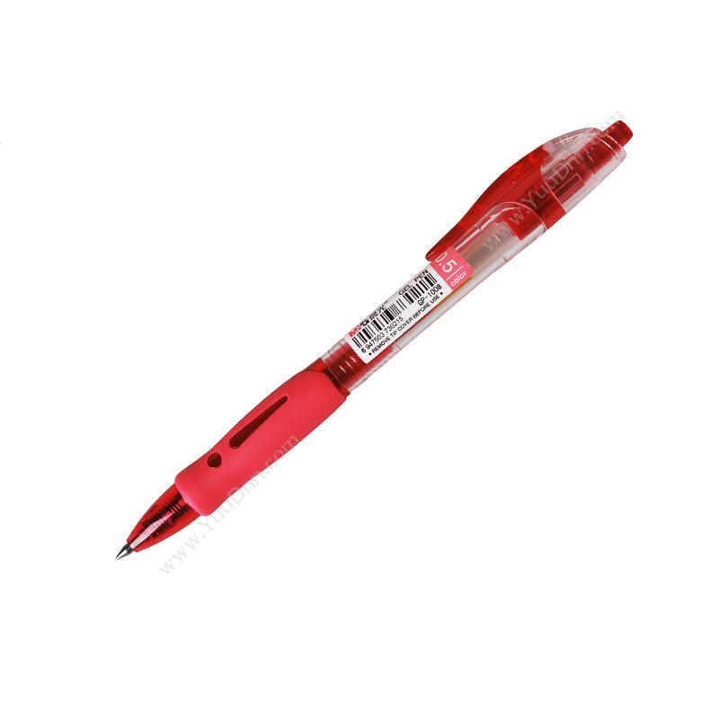 晨光文具 M&GGP1008 按键式中性笔 0.5 （红） 替换芯G-5按压式中性笔