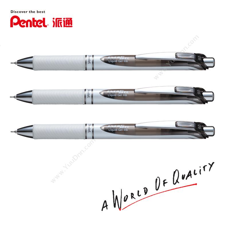 派通 Pentel BLN75-SW 速干中性笔（12支/盒） 12 （蓝） 按压式中性笔