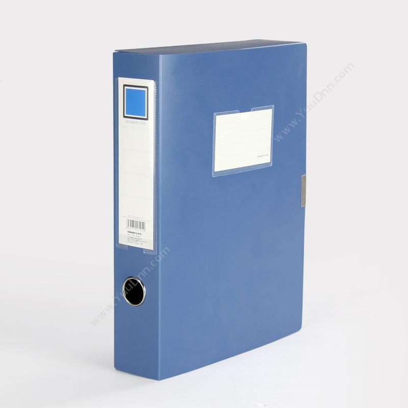 金得利 KinaryF18 档案盒 A4 1.5寸档案盒 （蓝）PP档案盒
