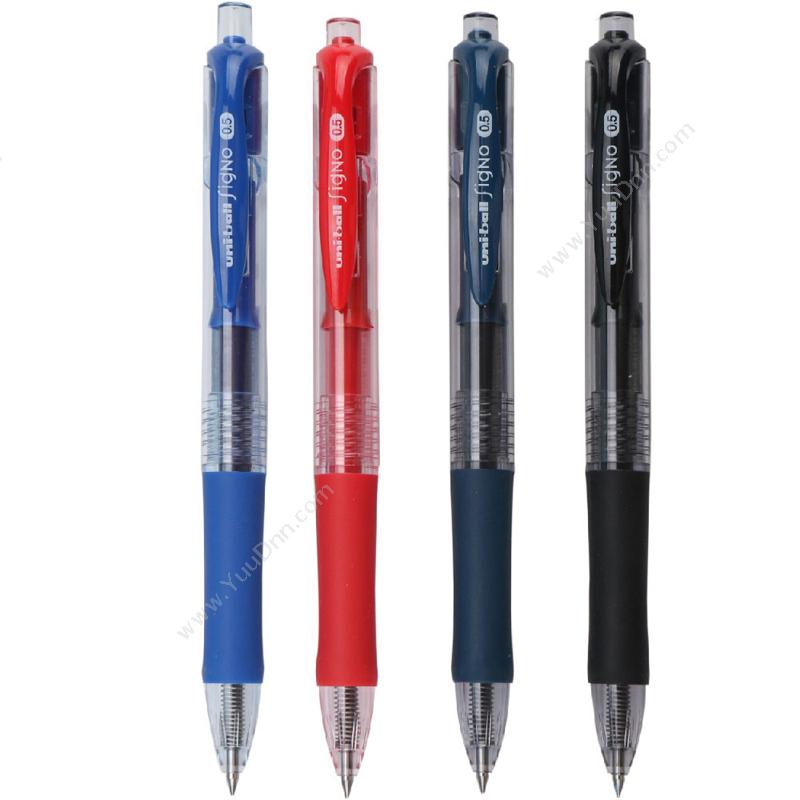 三菱 Mitsubishi 0.5水笔/啫哩笔UM-152/UMN-152（蓝（黑），12支/盒） 插盖式中性笔