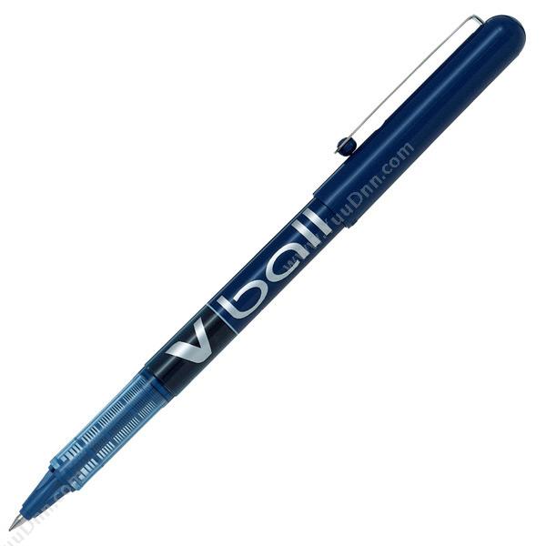 百乐 Pilot0.5MM  威宝走珠笔BL-VB5-L（（蓝），12支/盒）插盖式中性笔