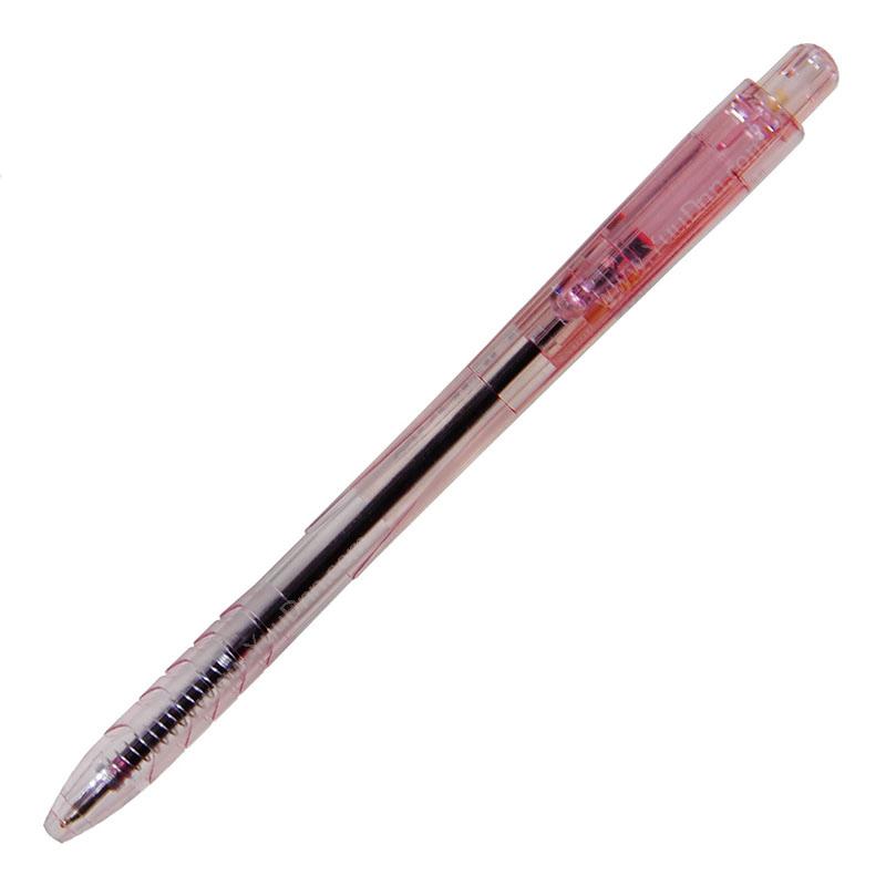 白金 PlatinumBK-100 按压型0.5圆珠笔(140/0.5笔芯，（红），50支/盒)按压式圆珠笔